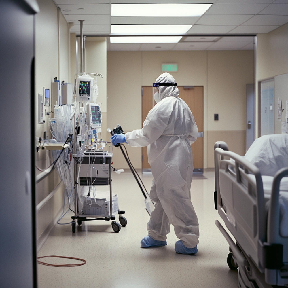 Professional cleaning preparation process
